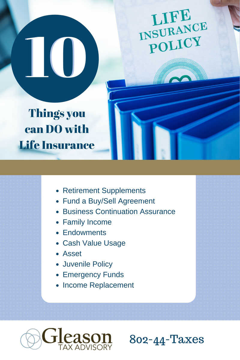 10 Things you can DO with Life Insurance