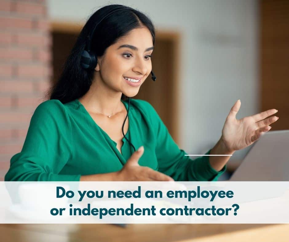 Employee or Independent Contractor