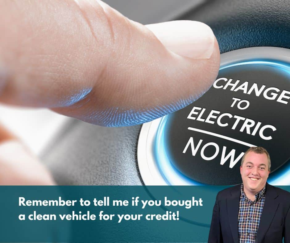 Clean Vehicle Credits Available - Gleason Tax Advisory