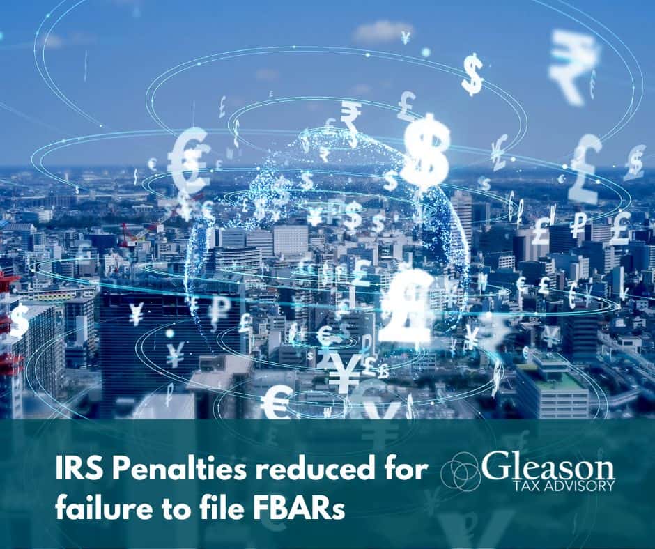FBAR Penalties Curtailed