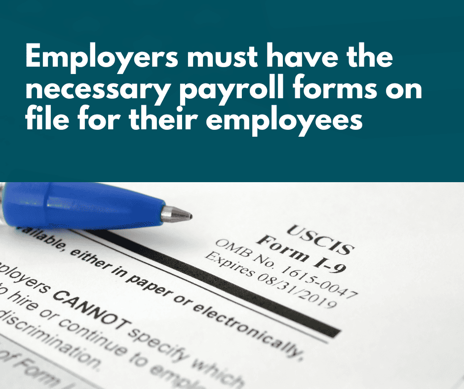 Payroll Forms for Employers - Gleason Tax Advisory