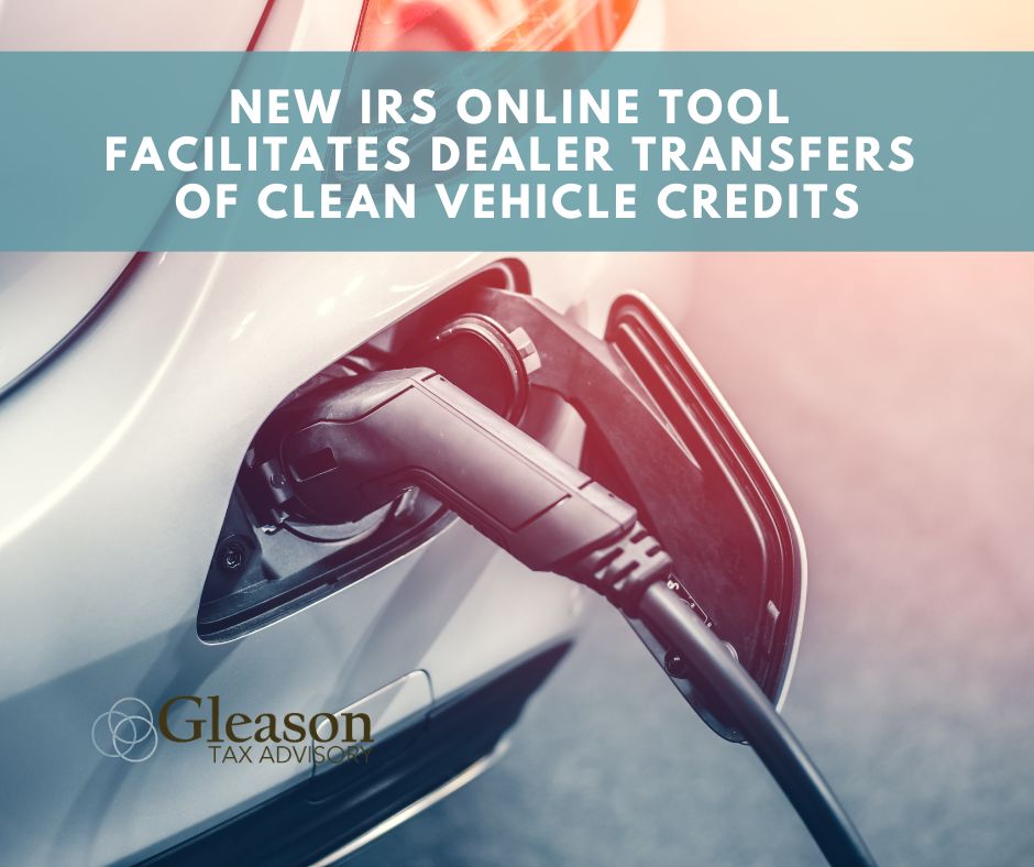 New Online Tool Facilitates Dealer Transfers of Clean Vehicle Credits ...