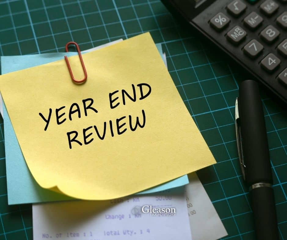 Year-End Tax Planning Tips from Gleason Tax Advisory
