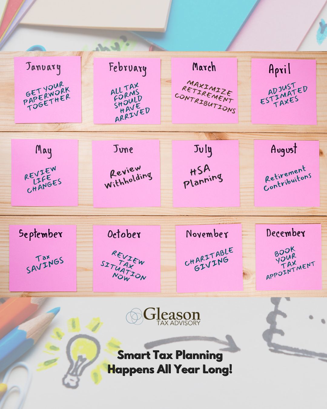 Your Tax Return Is Finished – Your Tax Planning Shouldn’t Be
